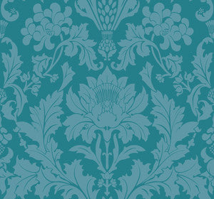 Fonteyn Teal by Cole & Son Wallcovering