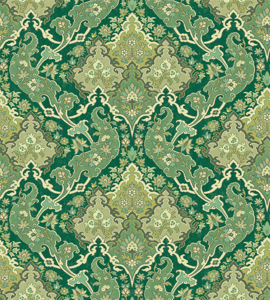 Pushkin Forest Green by Cole & Son Wallcovering
