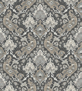 Pushkin Charcoal by Cole & Son Wallcovering