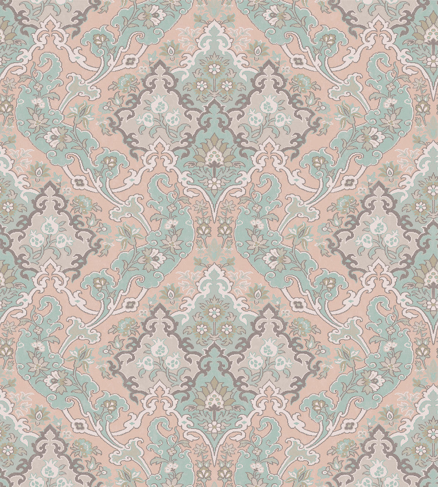 Pushkin Pastel Multi by Cole & Son Wallcovering