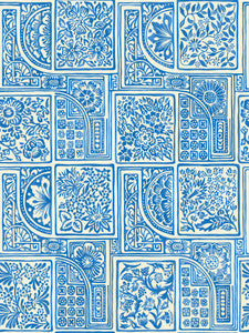 Bellini Blue & White by Cole & Son Wallcovering