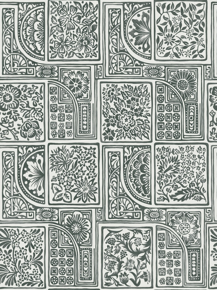 Bellini Black & White by Cole & Son Wallcovering