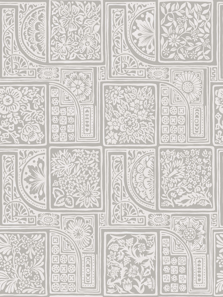 Bellini Grey & White by Cole & Son Wallcovering