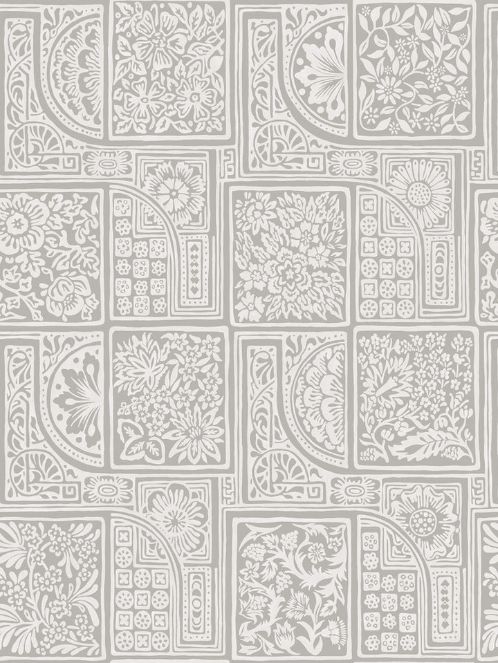 Bellini Grey & White by Cole & Son Wallcovering