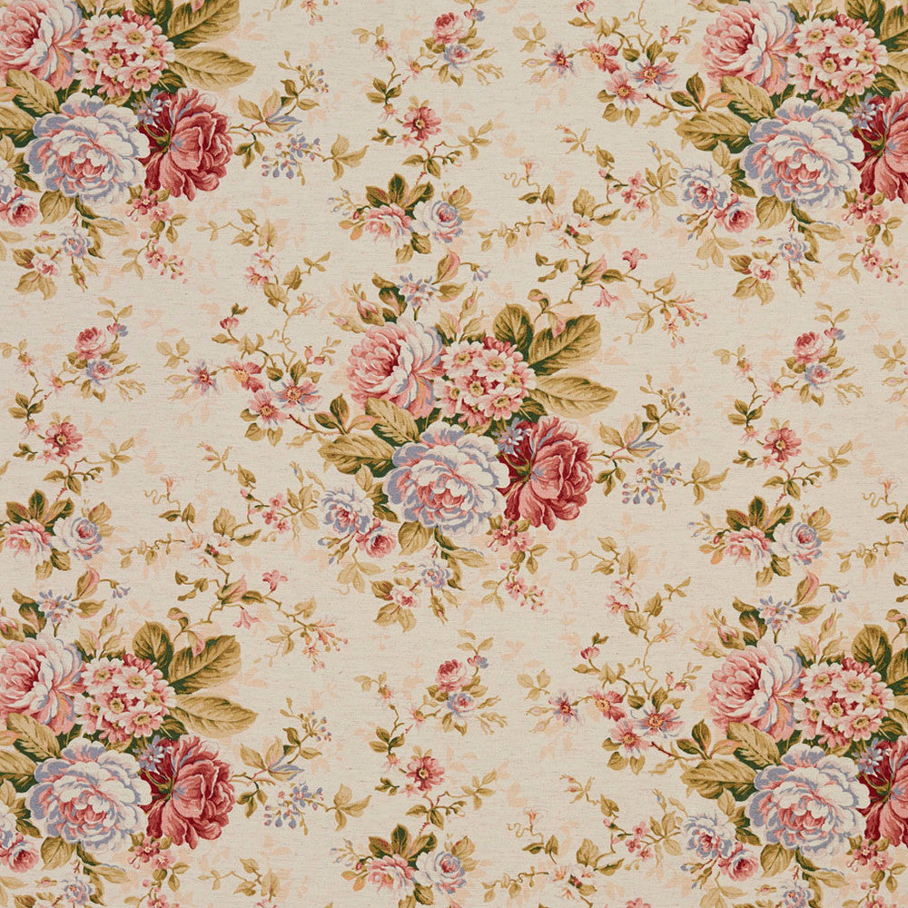 10800-01 by Charlotte Fabric Botanical Prints 60% Polyester, 30% Cotton, 10% Linen Spain Exceeds 80,000 Wyzenbeek Rubs (Heavy Duty) Horizontal: 27.5" x Vertical: 25" 54 Inches - Fabric Carolina -
