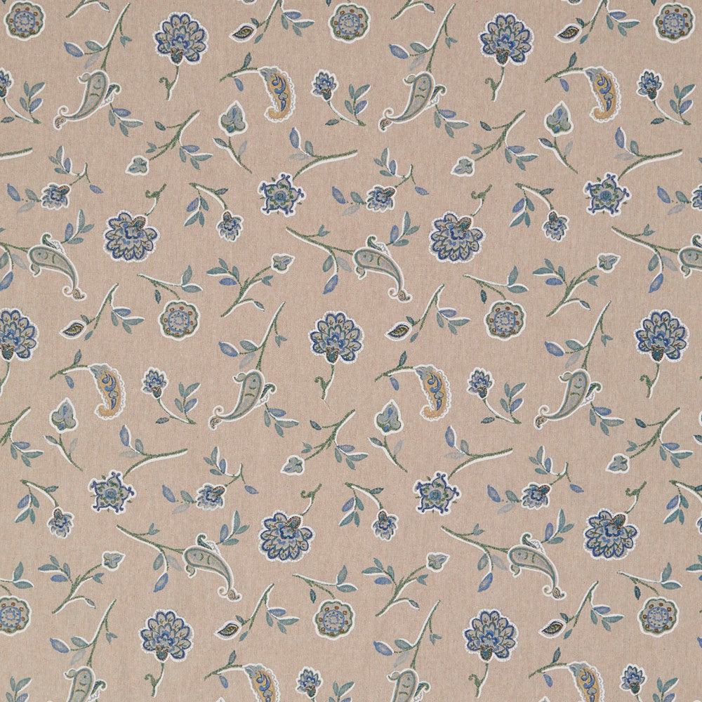 10830-01 by Charlotte Fabric Botanical Prints 60% Polyester, 30% Cotton, 10% Linen Spain Exceeds 80,000 Wyzenbeek Rubs (Heavy Duty) Horizontal: 13.75" x Vertical: 17.5" 54 Inches - Fabric Carolina -