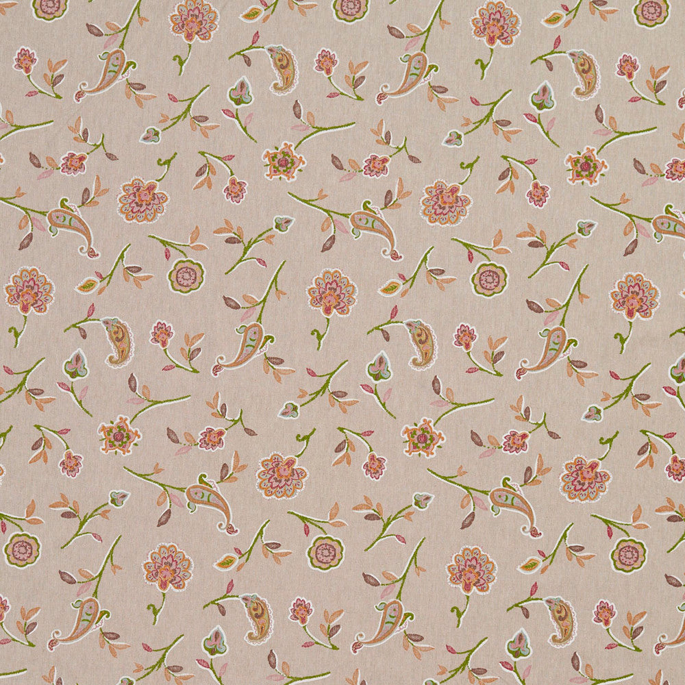 10830-03 by Charlotte Fabric Botanical Prints 60% Polyester, 30% Cotton, 10% Linen Spain Exceeds 80,000 Wyzenbeek Rubs (Heavy Duty) Horizontal: 13.75" x Vertical: 17.5" 54 Inches - Fabric Carolina -