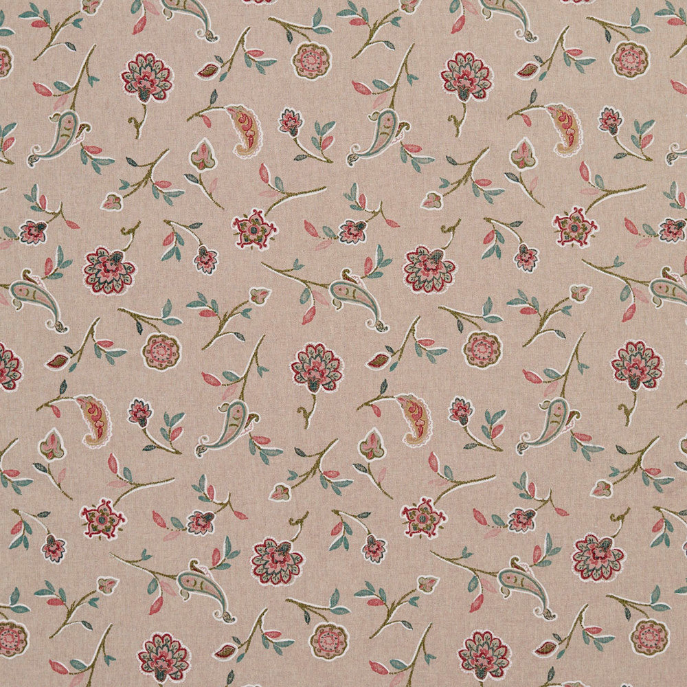 10830-04 by Charlotte Fabric Botanical Prints 60% Polyester, 30% Cotton, 10% Linen Spain Exceeds 80,000 Wyzenbeek Rubs (Heavy Duty) Horizontal: 13.75" x Vertical: 17.5" 54 Inches - Fabric Carolina -