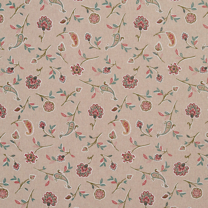 10830-04 by Charlotte Fabric Botanical Prints 60% Polyester, 30% Cotton, 10% Linen Spain Exceeds 80,000 Wyzenbeek Rubs (Heavy Duty) Horizontal: 13.75" x Vertical: 17.5" 54 Inches - Fabric Carolina -