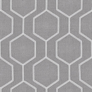Socrates Hexagono Chinchilla by Europatex Fabric