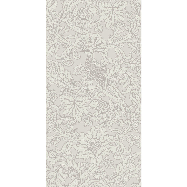 Balabina Stone by Cole & Son Designer Wallcovering COLE & SON MARIINSKY DAMASK PAPER - 100% United Kingdom Horizontal: and Vertical: 40 20.5 - Swanky Fabrics -
