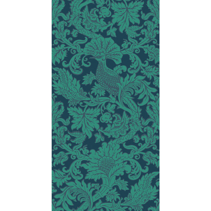 Balabina Midnight & Jade by Cole & Son Wallcovering Cole & Son Wallcovering Balabina Midnight & JadeWallcovering COLE & SON MARIINSKY DAMASK PAPER - 100% United Kingdom </p><p>Repeat: H: , V: 40 20.5 - Fabric Carolina -