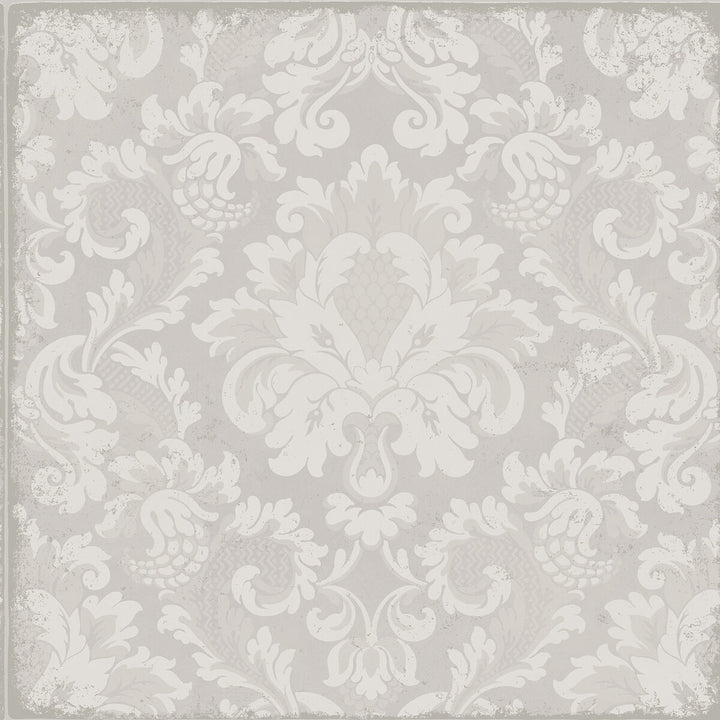 Stravinsky White by Cole & Son Wallcovering COLE & SON MARIINSKY DAMASK PAPER - 100% United Kingdom - Horizontal: - and Vertical: 20.5 20.5 - Fabric Carolina -