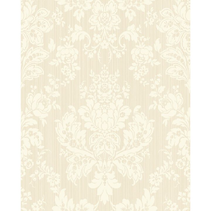 Giselle Pearl by Cole & Son Wallcovering COLE & SON MARIINSKY DAMASK PAPER - 100% United Kingdom - Horizontal: - and Vertical: 25.25 20.5 - Fabric Carolina -