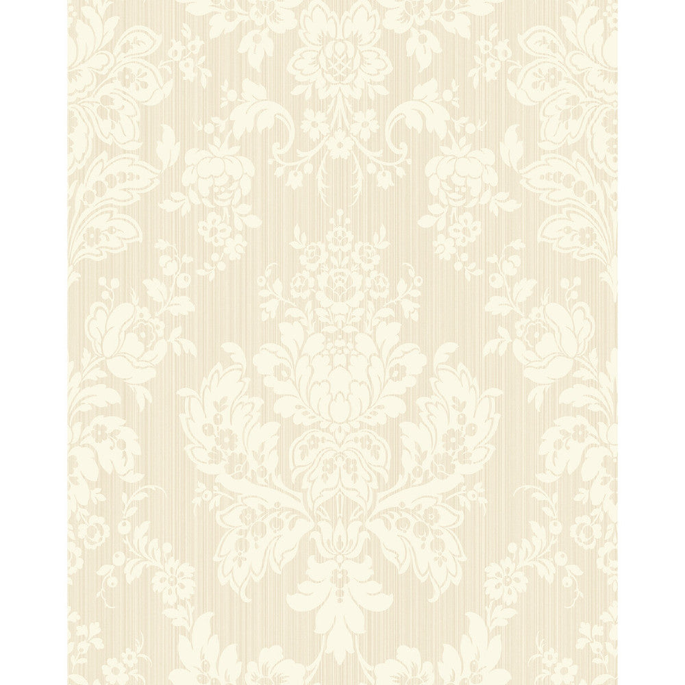 Giselle Pearl by Cole & Son Wallcovering COLE & SON MARIINSKY DAMASK PAPER - 100% United Kingdom Horizontal: and Vertical: 25.25 20.5 - Fabric Carolina -