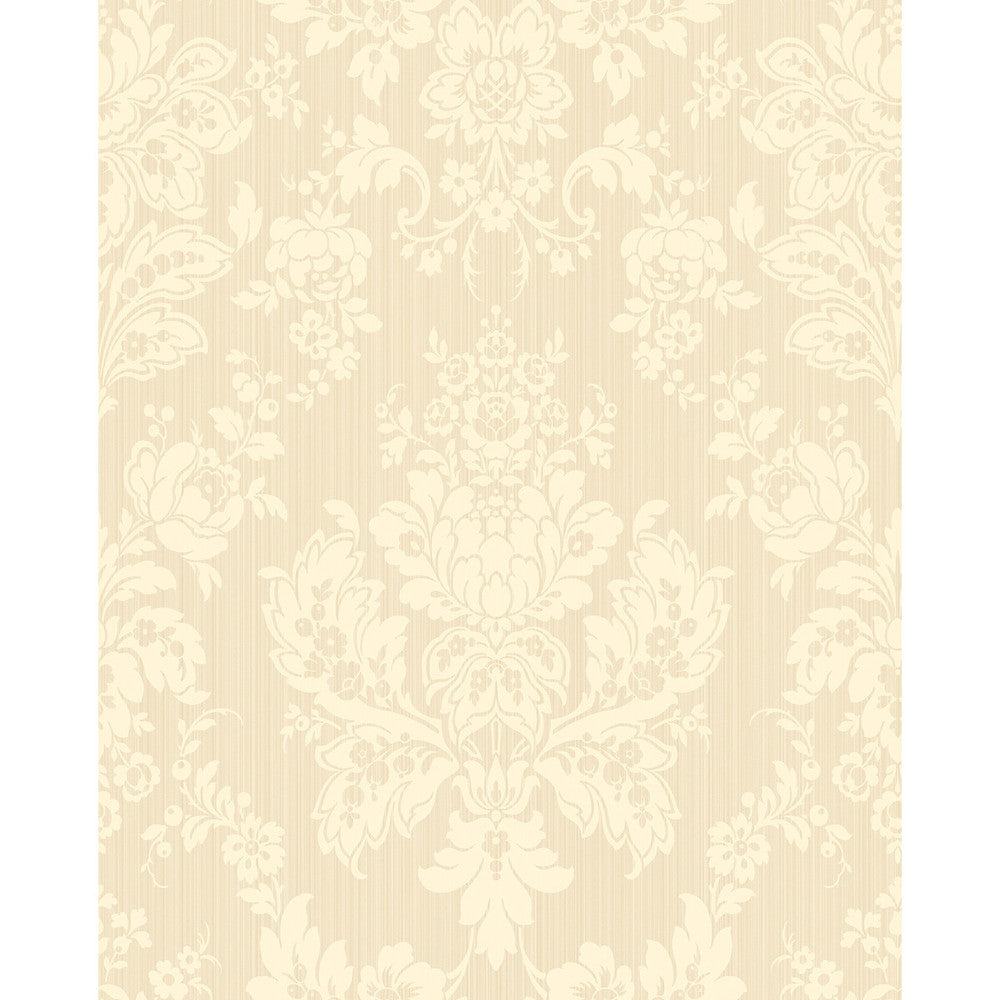 Giselle Champagne by Cole & Son Designer Wallcovering COLE & SON MARIINSKY DAMASK PAPER - 100% United Kingdom Horizontal: and Vertical: 25.25 20.5 - Swanky Fabrics -