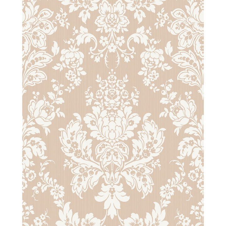 Giselle Shell Pink by Cole & Son Wallcovering COLE & SON MARIINSKY DAMASK PAPER - 100% United Kingdom - Horizontal: - and Vertical: 25.25 20.5 - Fabric Carolina -