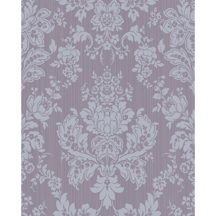 Giselle Plum by Cole & Son Designer Wallcovering COLE & SON MARIINSKY DAMASK PAPER - 100% United Kingdom - Horizontal: - and Vertical: 25.25 20.5 - Swanky Fabrics -