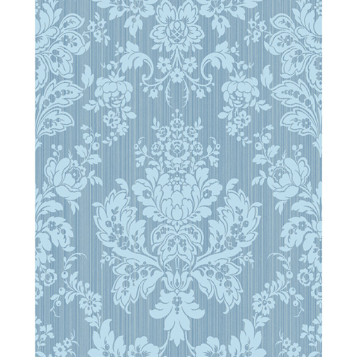 Giselle Blue by Cole & Son Wallcovering COLE & SON MARIINSKY DAMASK PAPER - 100% United Kingdom Horizontal: and Vertical: 25.25 20.5 - Fabric Carolina -
