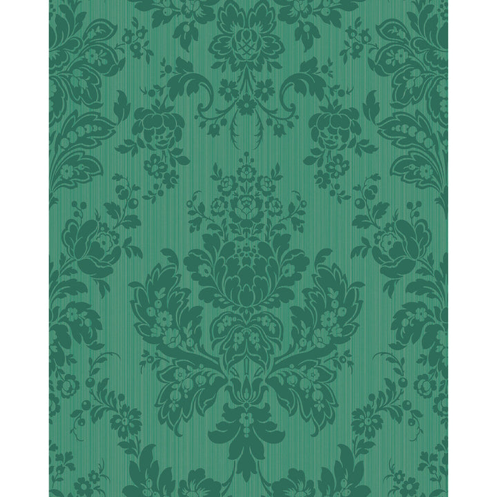 Giselle Forest Green by Cole & Son Wallcovering Cole & Son Wallcovering Giselle Forest GreenWallcovering COLE & SON MARIINSKY DAMASK PAPER - 100% United Kingdom </p><p>Repeat: H: , V: 25.25 20.5 - Fabric Carolina -