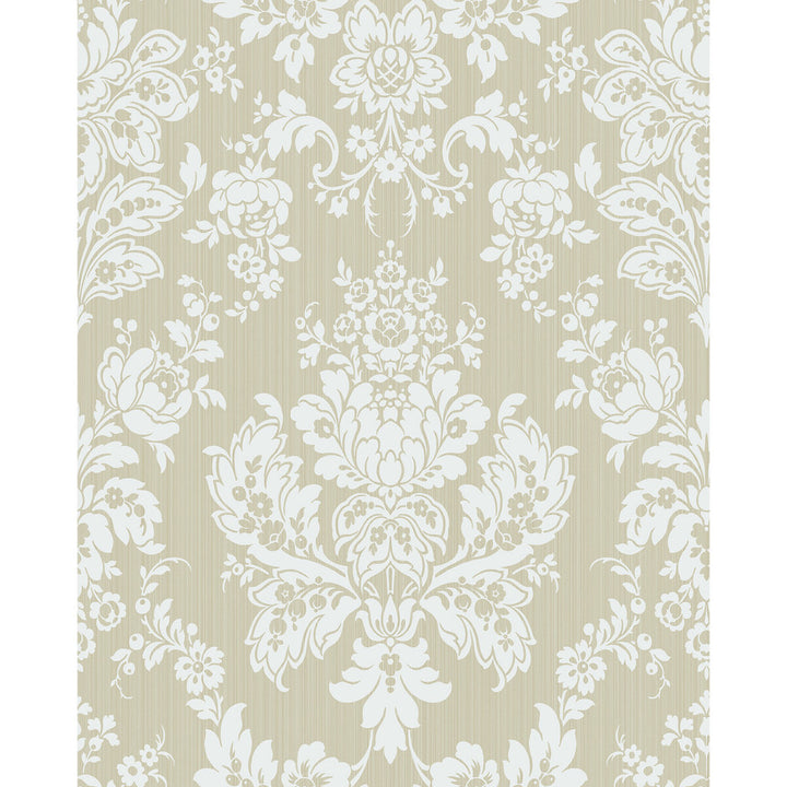 Giselle Old Olive by Cole & Son Wallcovering COLE & SON MARIINSKY DAMASK PAPER - 100% United Kingdom Horizontal: and Vertical: 25.25 20.5 - Fabric Carolina -