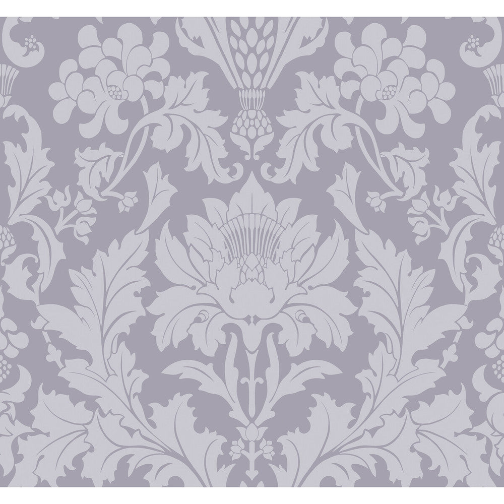 Fonteyn Mink by Cole & Son Wallcovering COLE & SON MARIINSKY DAMASK PAPER - 100% United Kingdom Horizontal: and Vertical: 25.25 27 - Fabric Carolina -