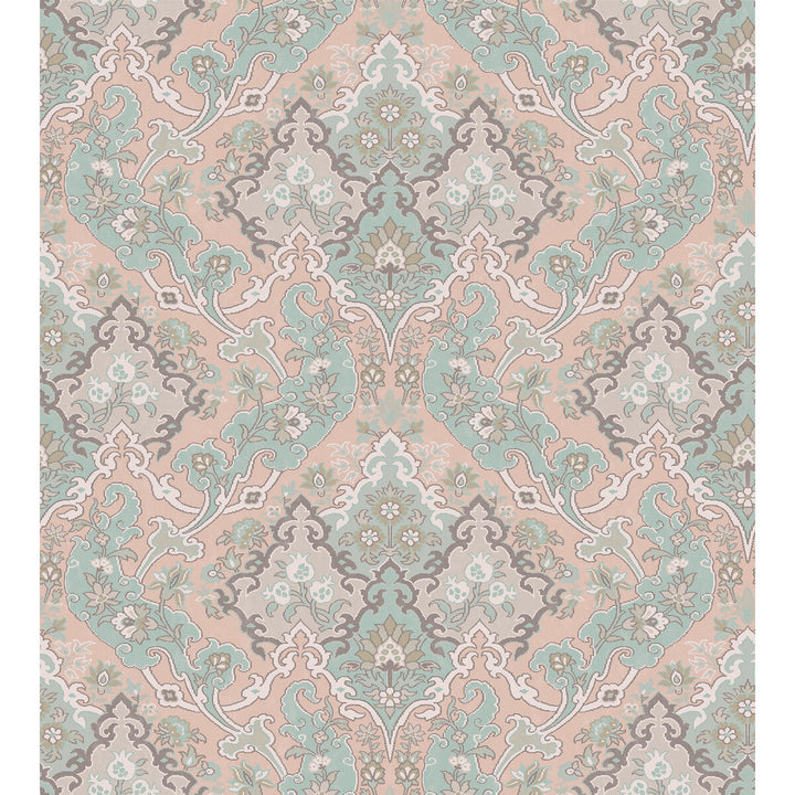 Pushkin Pastel Multi by Cole & Son Wallcovering Cole & Son Wallcovering Pushkin Pastel MultiWallcovering COLE & SON MARIINSKY DAMASK PAPER - 100% United Kingdom </p><p>Repeat: H: , V: 15 27 - Fabric Carolina -