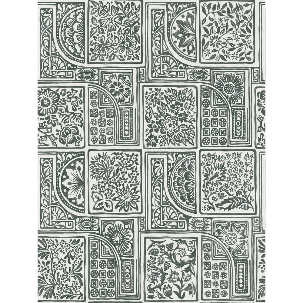 Bellini Black & White by Cole & Son Designer Wallcovering COLE & SON MARIINSKY DAMASK PAPER - 100% United Kingdom - Horizontal: - and Vertical: 27.5 20.5 - Swanky Fabrics -