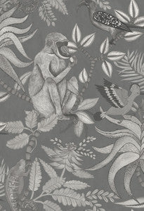 Savuti Charcoal by Cole & Son Wallcovering
