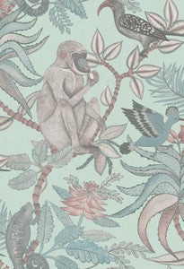 Savuti Duck Egg by Cole & Son Wallcovering