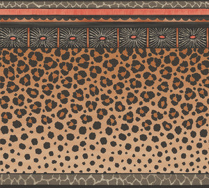 Zulu Border Red & Brown by Cole & Son Wallcovering