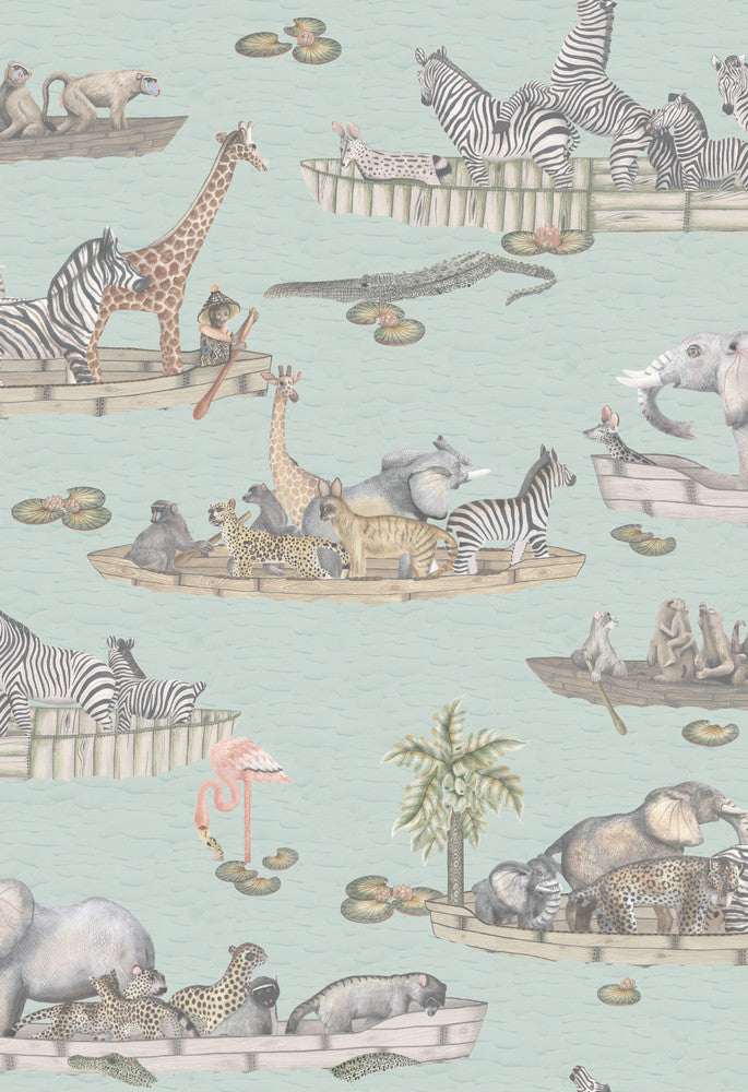 Zambezi Multi-Coloured by Cole & Son Wallcovering