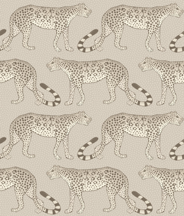 Leopard Walk Stone by Cole & Son Wallcovering