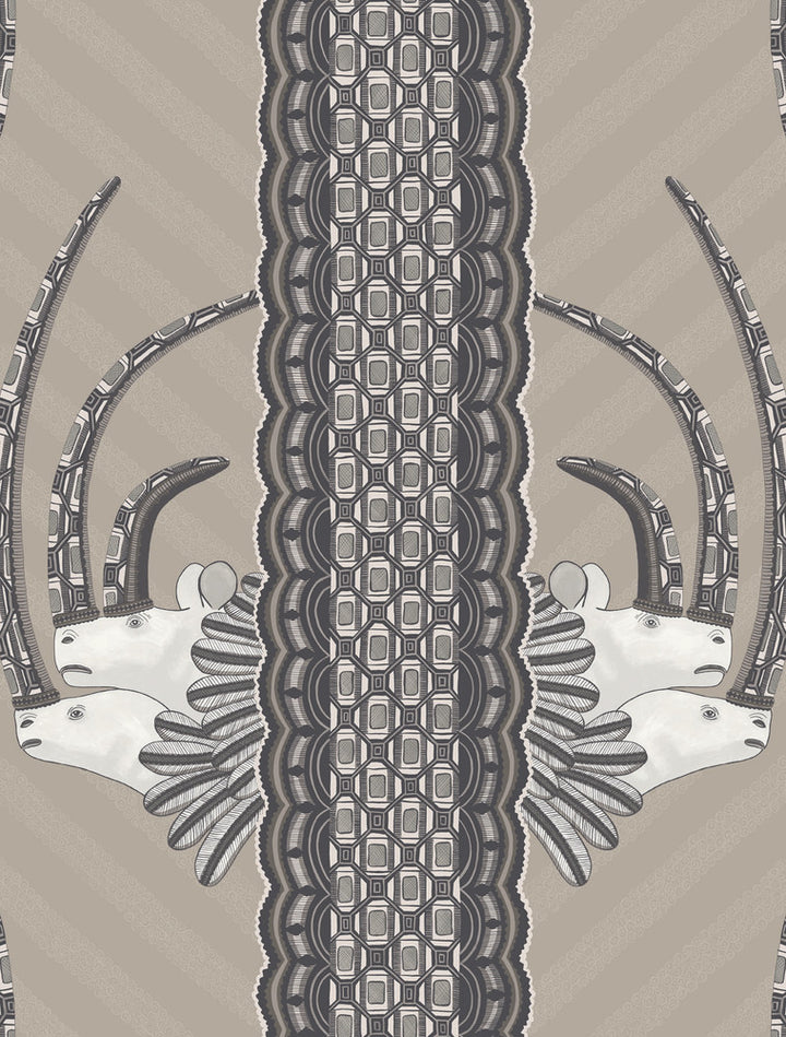 Jabu Linen & Black by Cole & Son Wallcovering