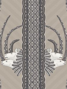 Jabu Linen & Black by Cole & Son Wallcovering