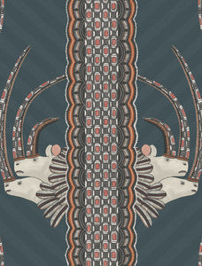 Jabu Blue by Cole & Son Wallcovering