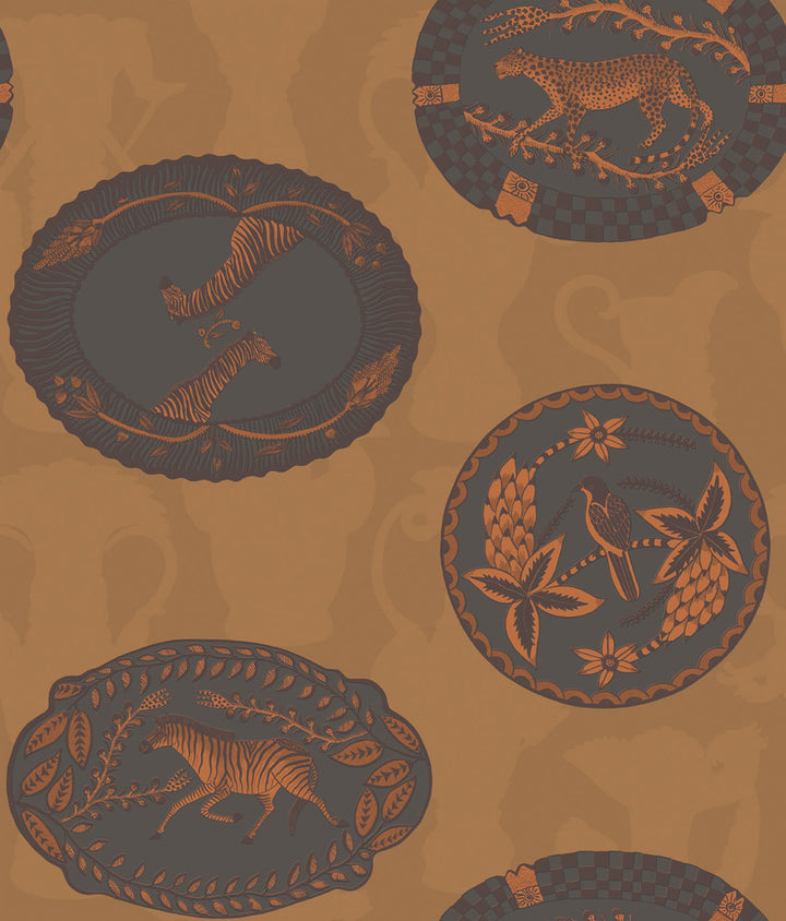 Matrinah Ochre by Cole & Son Wallcovering