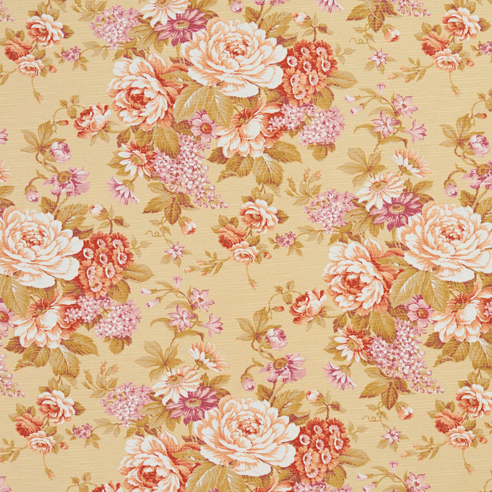 10910-02 by Charlotte Designer Fabric Botanical Prints 60% Cotton, 40% Polyester Spain Exceeds 80,000 Wyzenbeek Rubs (Heavy Duty) </p><p>Repeat: Horizontal: 27" x Vertical: 23.5" 54 Inches - Swanky Fabrics -