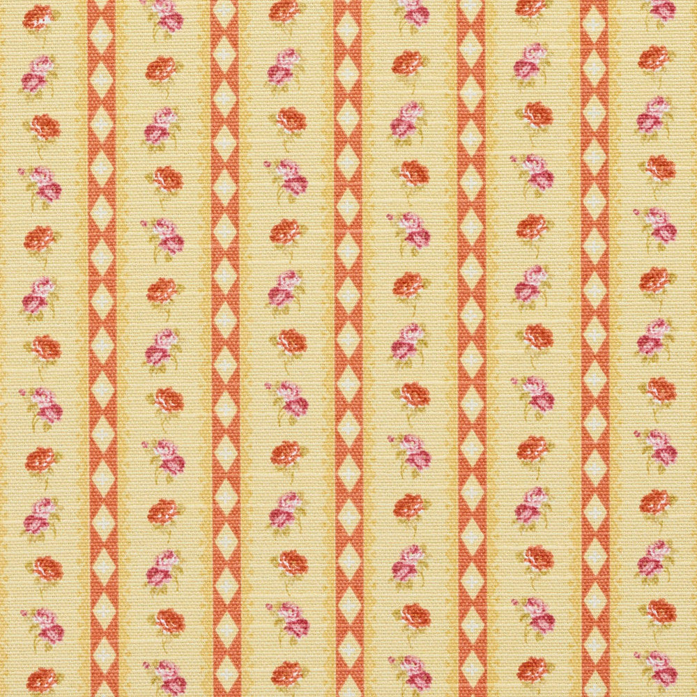 10920-02 by Charlotte Fabric Botanical Prints 60% Cotton, 40% Polyester Spain Exceeds 80,000 Wyzenbeek Rubs (Heavy Duty) Horizontal: 3.5" x Vertical: 3.5" 54 Inches - Fabric Carolina -