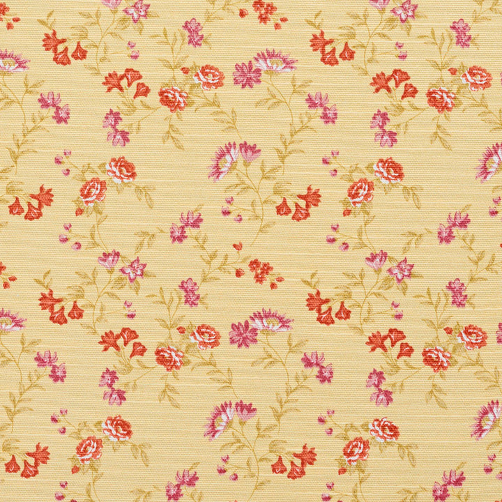 10930-02 by Charlotte Designer Fabric Botanical Prints 60% Cotton, 40% Polyester Spain Exceeds 80,000 Wyzenbeek Rubs (Heavy Duty) Horizontal: 6.5" x Vertical: 6.5" 54 Inches - Swanky Fabrics -