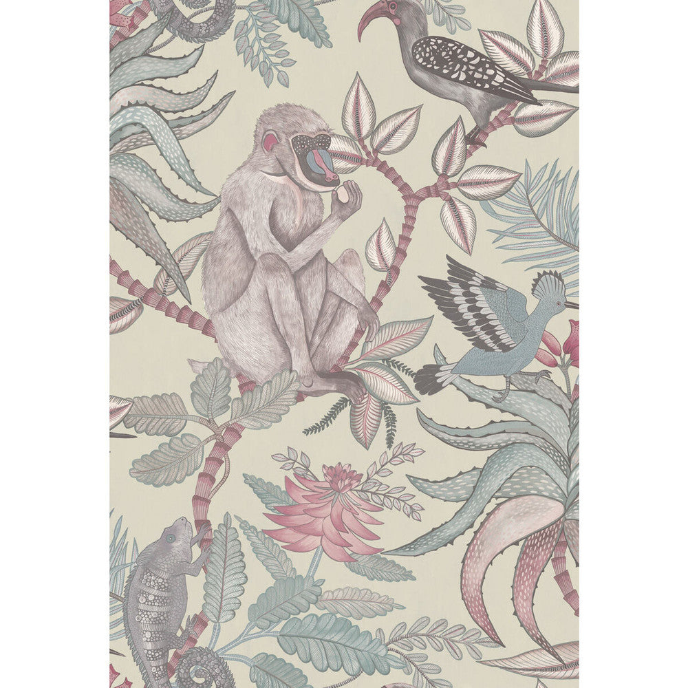Savuti Stone Neutral by Cole & Son Wallcovering COLE & SON ARDMORE PAPER - 100% United Kingdom Horizontal: 20.5 and Vertical: 30 20.5 - Fabric Carolina -