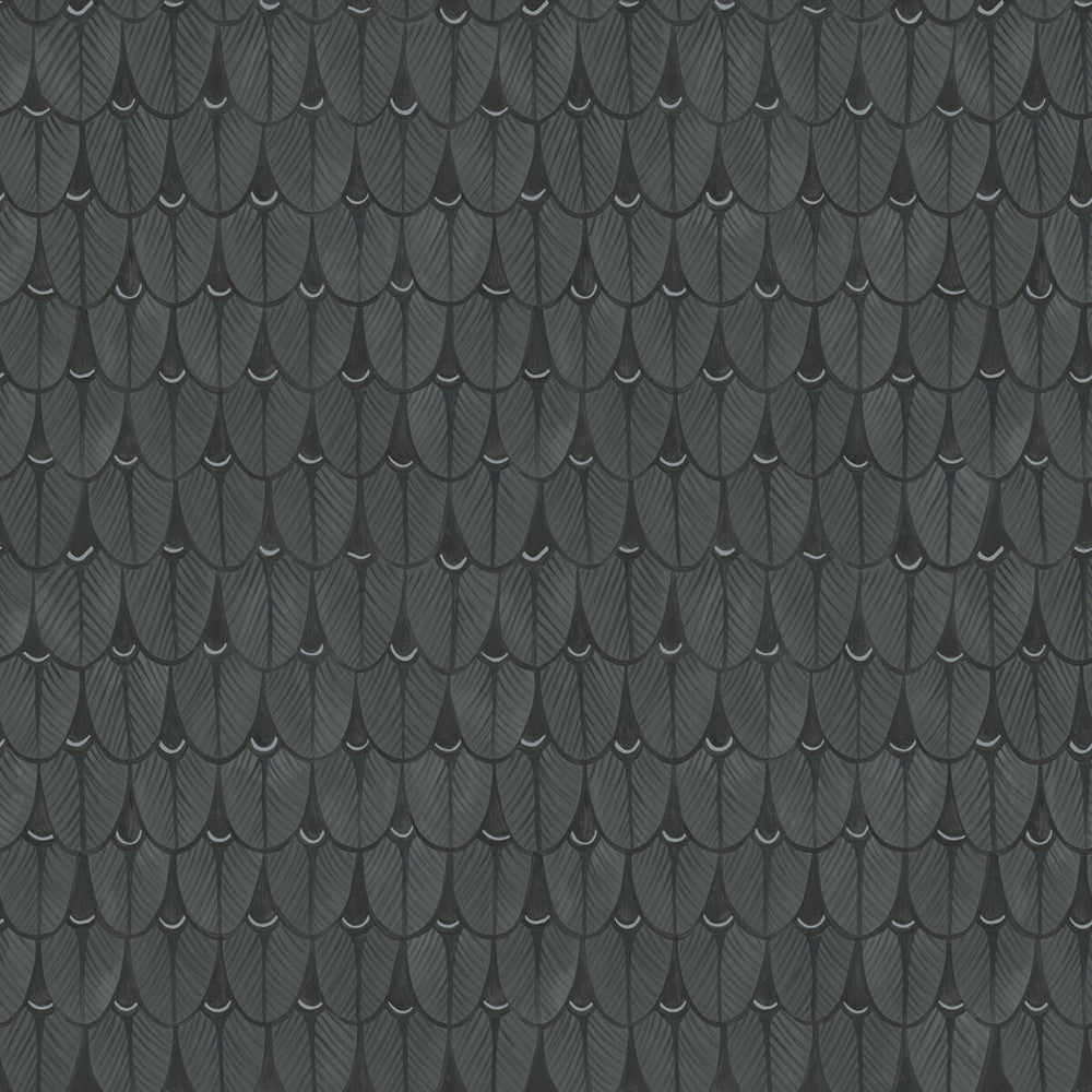 Narina Charcoal by Cole & Son Wallcovering COLE & SON ARDMORE PAPER - 100% United Kingdom Horizontal: and Vertical: 20.5 20.5 - Fabric Carolina -