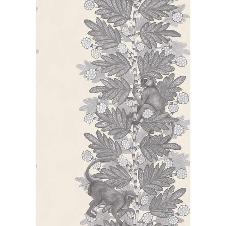 Acacia Grey & White by Cole & Son Wallcovering COLE & SON ARDMORE PAPER - 100% United Kingdom Horizontal: and Vertical: 30 20.5 - Fabric Carolina -