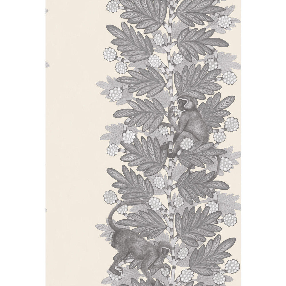 Acacia Grey & White by Cole & Son Designer Wallcovering COLE & SON ARDMORE PAPER - 100% United Kingdom Horizontal: and Vertical: 30 20.5 - Swanky Fabrics -