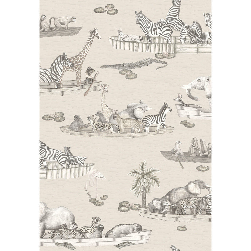 Zambezi Neutral by Cole & Son Wallcovering COLE & SON ARDMORE PAPER - 100% United Kingdom Horizontal: and Vertical: 40.2 27.5 - Fabric Carolina -