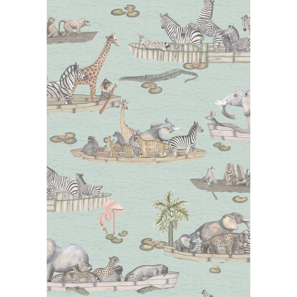 Zambezi Multi-Coloured by Cole & Son Wallcovering COLE & SON ARDMORE PAPER - 100% United Kingdom Horizontal: and Vertical: 40.2 27.5 - Fabric Carolina -