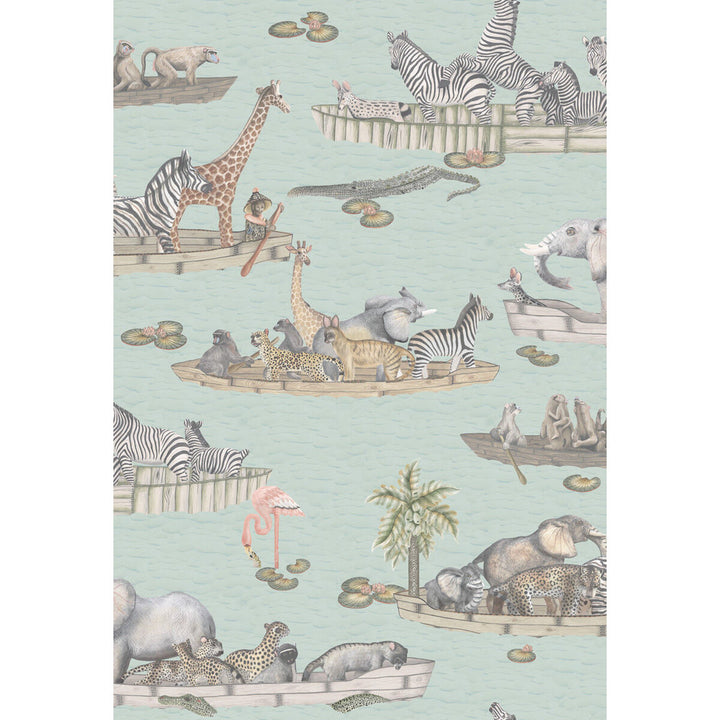 Zambezi Multi-Coloured by Cole & Son Wallcovering COLE & SON ARDMORE PAPER - 100% United Kingdom Horizontal: and Vertical: 40.2 27.5 - Fabric Carolina -