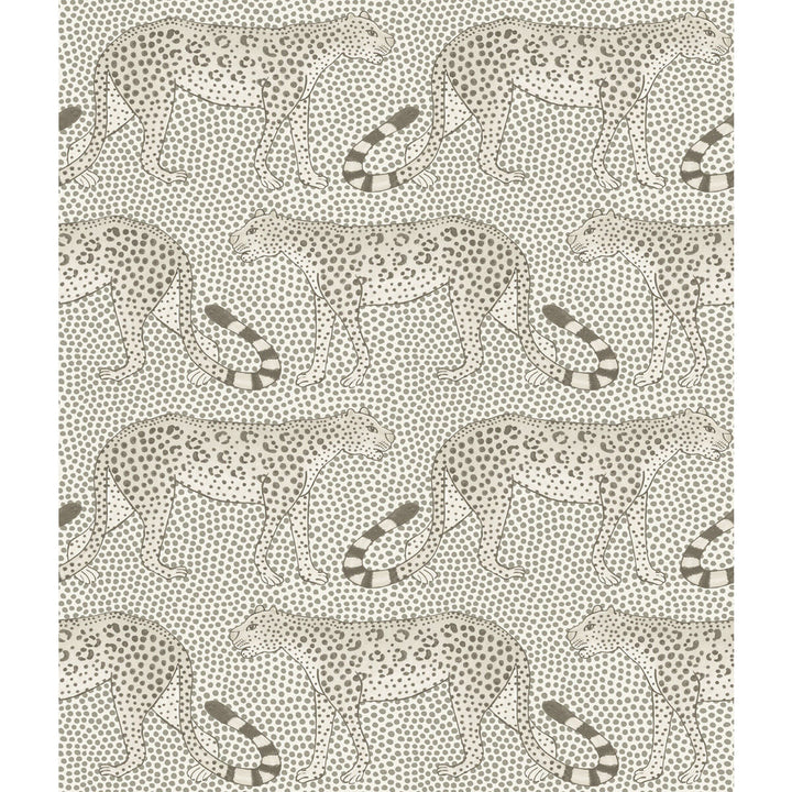 Leopard Walk Black & White by Cole & Son Wallcovering COLE & SON ARDMORE PAPER - 100% United Kingdom Horizontal: and Vertical: 12 20.5 - Fabric Carolina -