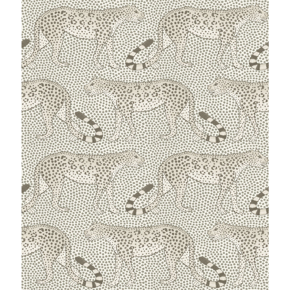 Leopard Walk Black & White by Cole & Son Wallcovering COLE & SON ARDMORE PAPER - 100% United Kingdom - Horizontal: - and Vertical: 12 20.5 - Fabric Carolina -