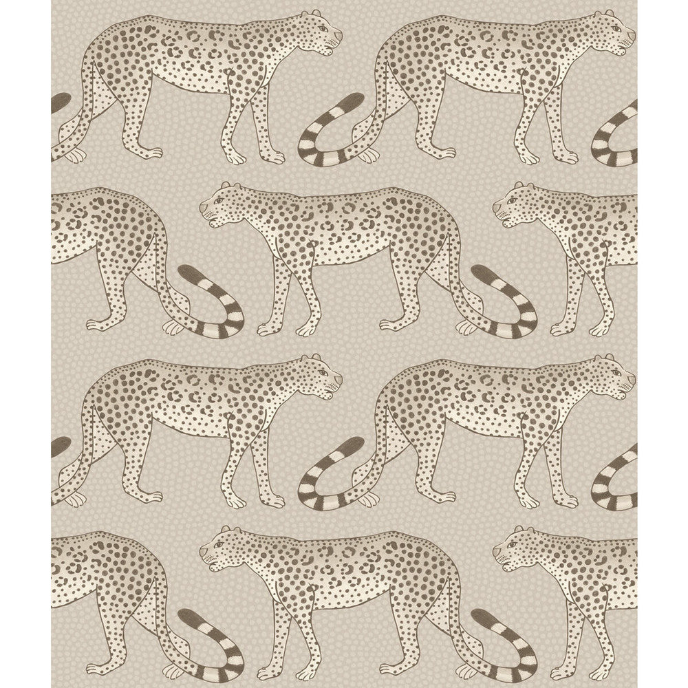 Leopard Walk Stone by Cole & Son Wallcovering COLE & SON ARDMORE PAPER - 100% United Kingdom - Horizontal: - and Vertical: 12 20.5 - Fabric Carolina -